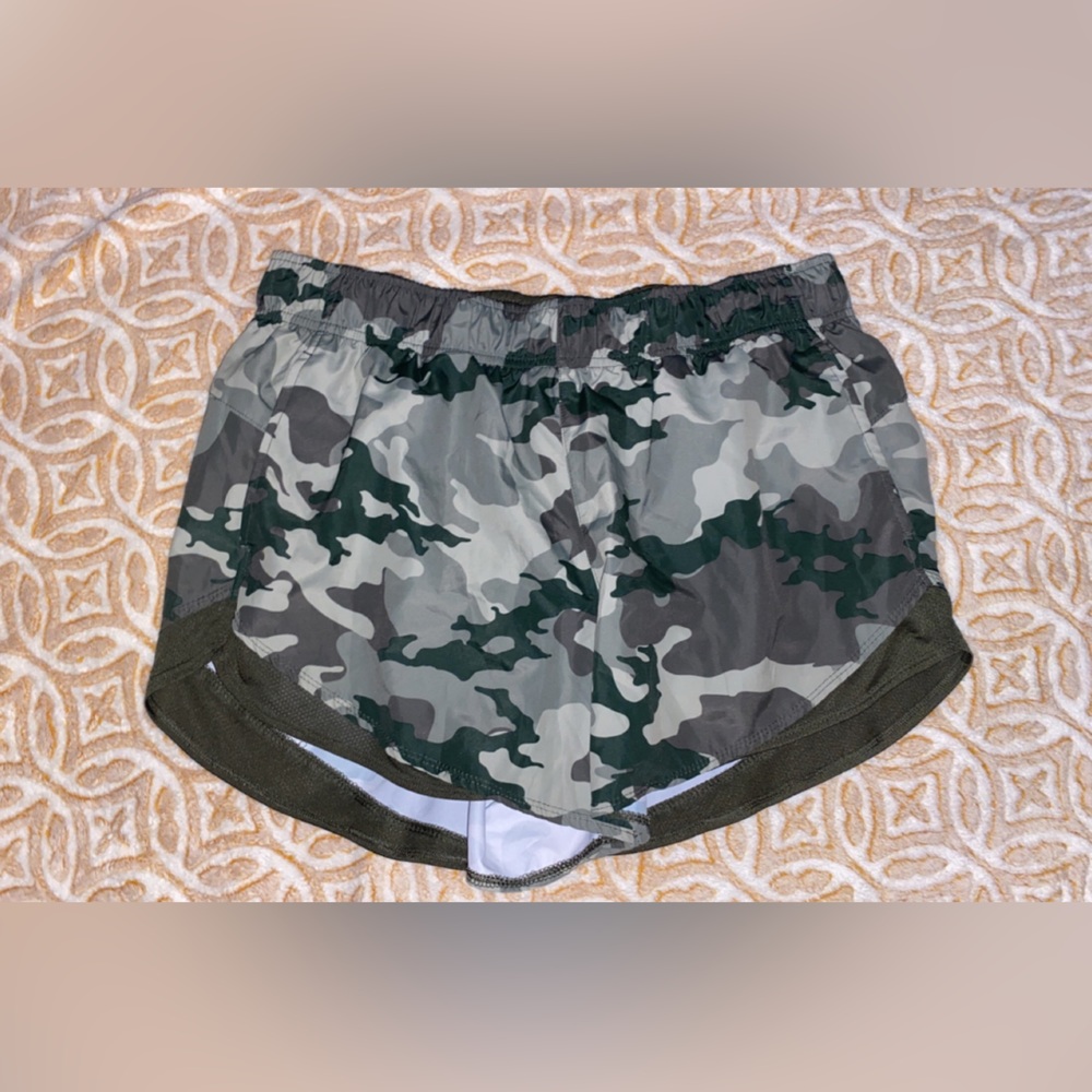 Women’s athletic shorts.